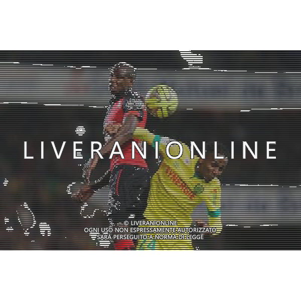 Abdoulaye DOUCOURE / Chaker ALHADHUR - 21.03.2015 - Rennes / Nantes - 30eme journee de Ligue 1 Photo : Vincent Michel / Icon Sport AG ALDO LIVERANI SAS ONLY ITALY