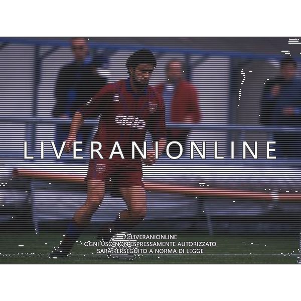 RETROSPETTIVA NERI MAURIZIO CALCIATORE NELLA FOTO NERI MAURIZIO CON LA MAGLIA DELLA REGGIANA AG ALDO LIVERANI SAS