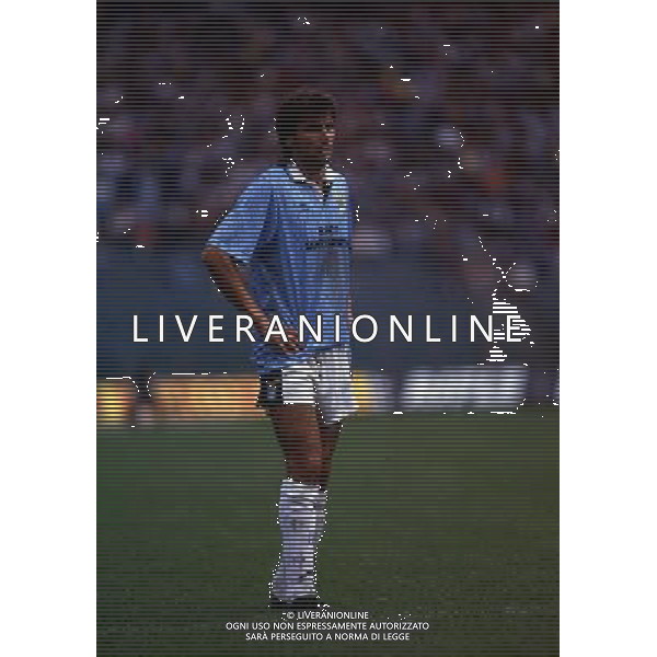 RETROSPETTIVA NERI MAURIZIO CALCIATORE NELLA FOTO NERI MAURIZIO CON LA MAGLIA DELLA LAZIO AG ALDO LIVERANI SAS