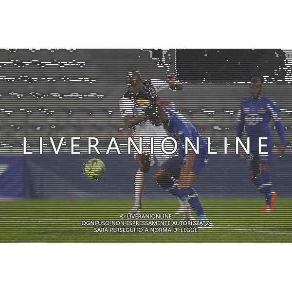 Younousse Sankhare / Floyd Ayite - 21.03.2015 - Bastia / Guingamp - 30eme journee de Ligue 1 -Istres Photo : Andre Delon / Icon Sport AG ALDO LIVERANI SAS ONLY ITALY