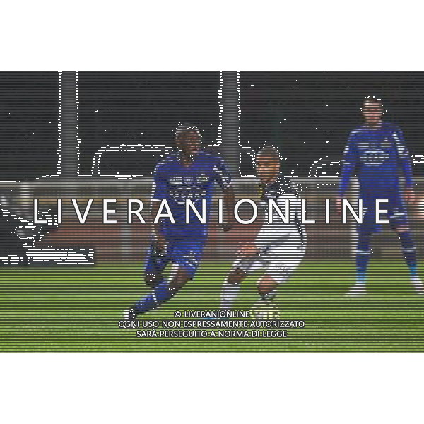 Abdoulaye Keita / Sylvain Marveaux - 21.03.2015 - Bastia / Guingamp - 30eme journee de Ligue 1 -Istres Photo : Andre Delon / Icon Sport AG ALDO LIVERANI SAS ONLY ITALY