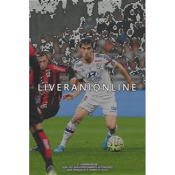Yoann GOURCUFF - 21.03.2015 - Lyon / Nice - 30eme journee de Ligue 1 - Photo : Jean Paul Thomas / Icon Sport AG ALDO LIVERANI SAS ONLY ITALY