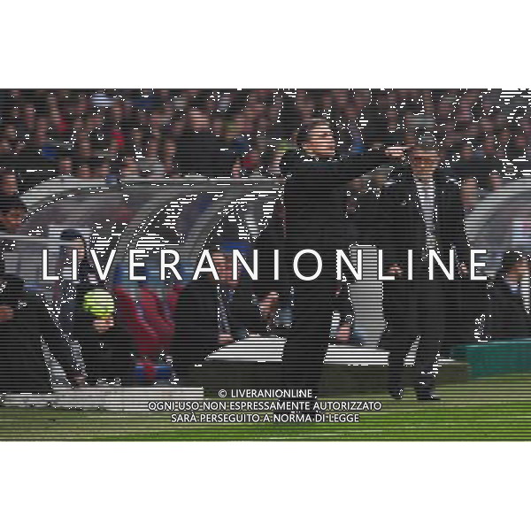 Claude PUEL - 21.03.2015 - Lyon / Nice - 30eme journee de Ligue 1 - Photo : Jean Paul Thomas / Icon Sport AG ALDO LIVERANI SAS ONLY ITALY