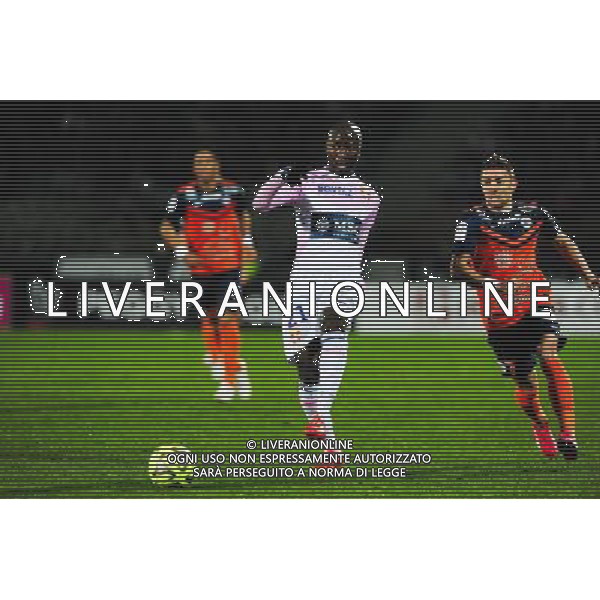 Cedric MONGONGU / Anthony MOUNIER - 21.03.2015 - Evian Thonon / Montpellier - 30eme journee de Ligue 1 - Photo : Jean Paul Thomas / Icon Sport AG ALDO LIVERANI SAS ONLY ITALY
