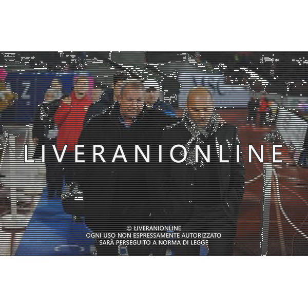 Rolland COURBIS / Pascal DUPRAZ - 21.03.2015 - Evian Thonon / Montpellier - 30eme journee de Ligue 1 - Photo : Jean Paul Thomas / Icon Sport AG ALDO LIVERANI SAS ONLY ITALY