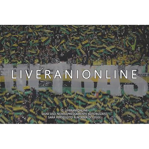 Supporters Nantes - 21.03.2015 - Rennes / Nantes - 30eme journee de Ligue 1 - Photo : Vincent Michel / Icon Sport AG ALDO LIVERANI SAS ONLY ITALY