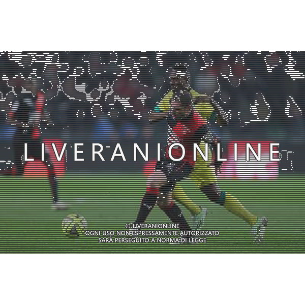 Sylvain ARMAND / Ismael BANGOURA - 21.03.2015 - Rennes / Nantes - 30eme journee de Ligue 1 - Photo : Vincent Michel / Icon Sport AG ALDO LIVERANI SAS ONLY ITALY