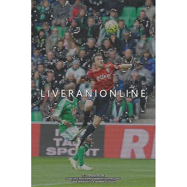 Sebastien CORCHIA - 22.03.2015 - Saint Etienne / Lille - 30eme journee de Ligue 1 Photo : Jean Paul Thomas / Icon Sport AG ALDO LIVERANI SAS ONLY ITALY