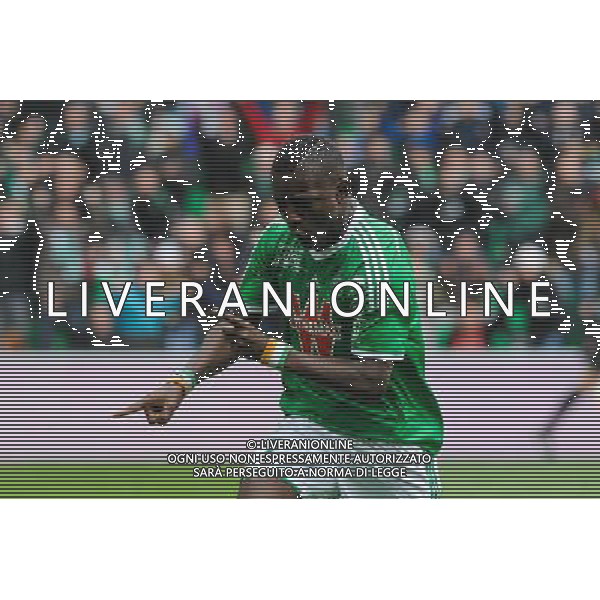 Joie Max Alain GRADEL - 22.03.2015 - Saint Etienne / Lille - 30eme journee de Ligue 1 Photo : Jean Paul Thomas / Icon Sport AG ALDO LIVERANI SAS ONLY ITALY