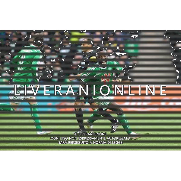 Joie Max Alain GRADEL - 22.03.2015 - Saint Etienne / Lille - 30eme journee de Ligue 1 Photo : Jean Paul Thomas / Icon Sport AG ALDO LIVERANI SAS ONLY ITALY