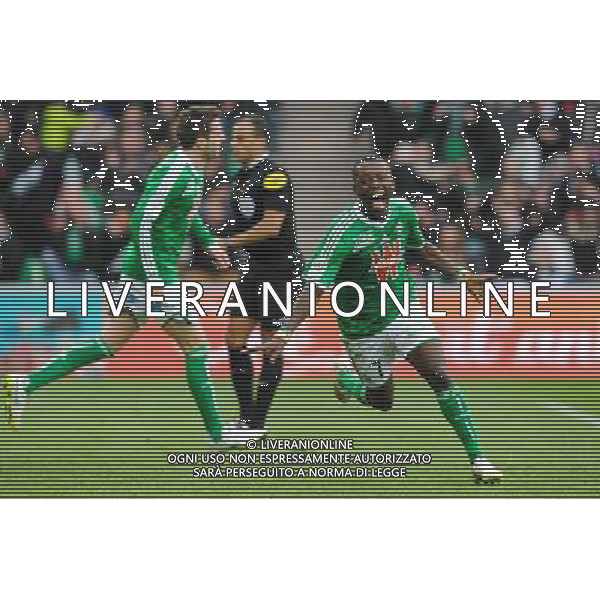 Joie Max Alain GRADEL - 22.03.2015 - Saint Etienne / Lille - 30eme journee de Ligue 1 Photo : Jean Paul Thomas / Icon Sport AG ALDO LIVERANI SAS ONLY ITALY