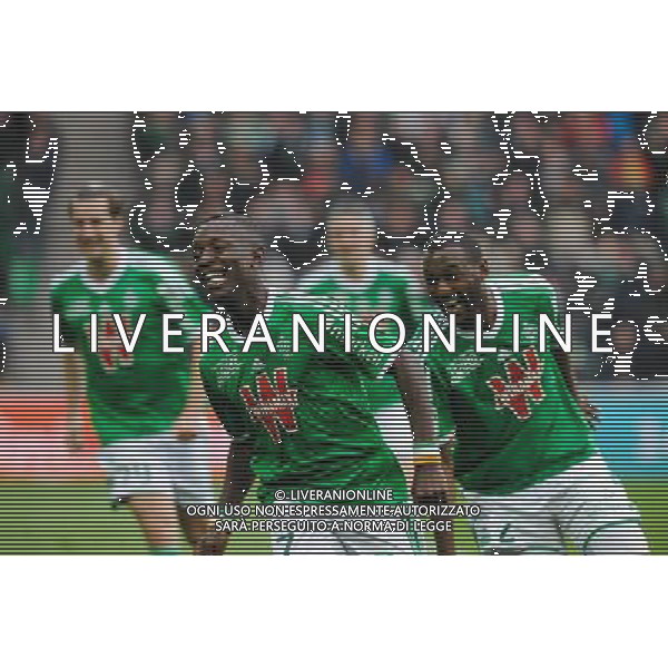 Joie Max Alain GRADEL - 22.03.2015 - Saint Etienne / Lille - 30eme journee de Ligue 1 Photo : Jean Paul Thomas / Icon Sport AG ALDO LIVERANI SAS ONLY ITALY
