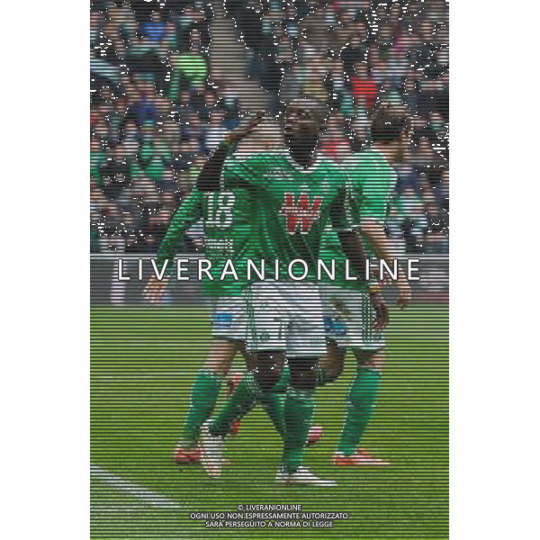 Joie Max Alain GRADEL - 22.03.2015 - Saint Etienne / Lille - 30eme journee de Ligue 1 Photo : Jean Paul Thomas / Icon Sport AG ALDO LIVERANI SAS ONLY ITALY