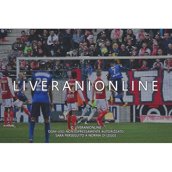 Goal Nabil DIRAR - 22.03.2015 - Reims / Monaco - 30eme journee de Ligue 1 Photo : Dave Winter / Icon Sport AG ALDO LIVERANI SAS ONLY ITALY