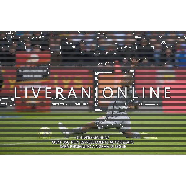 Goal Andre AYEW - 22.03.2015 - Lens / Marseille - 30eme journee de Ligue 1 Photo : Andre Ferreira / Icon Sport AG ALDO LIVERANI SAS ONLY ITALY