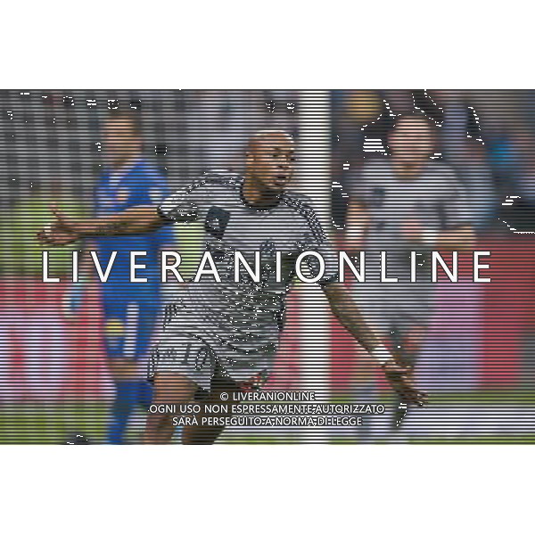 Joie Andre AYEW - 22.03.2015 - Lens / Marseille - 30eme journee de Ligue 1 Photo : Andre Ferreira / Icon Sport AG ALDO LIVERANI SAS ONLY ITALY