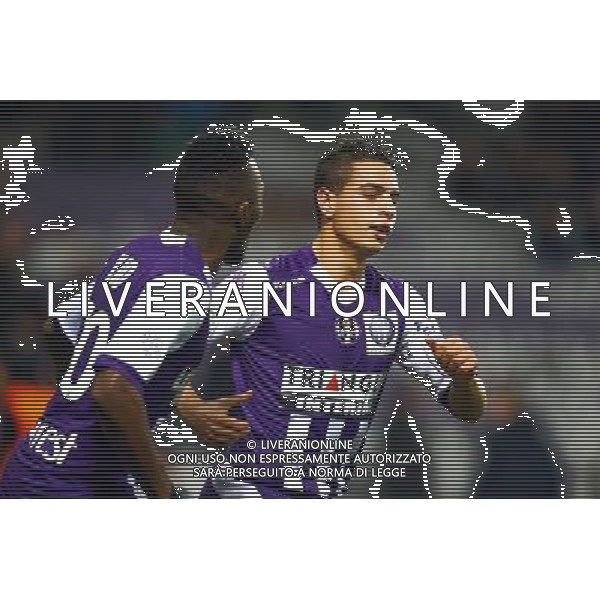 Joie Wissam Ben Yedder - 21.03.2015 - Toulouse / Bordeaux - 30eme journee de Ligue 1 Photo : Manuel Blondeau / Icon Sport