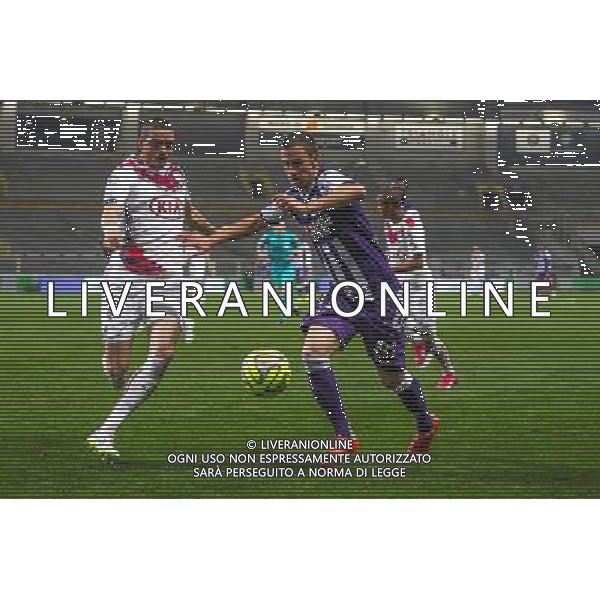 Aleksandar Pesic / Tiago Ilori - 21.03.2015 - Toulouse / Bordeaux - 30eme journee de Ligue 1 Photo : Manuel Blondeau / Icon Sport AG ALDO LIVERANI SAS ONLY ITALY