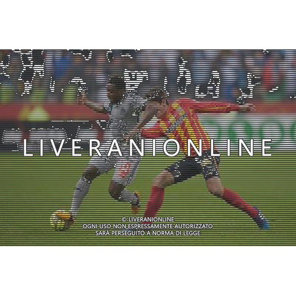 Brice Djadjedje - 22.03.2015 - Lens / Marseille - 30eme journee de Ligue 1 Photo : Andre Ferreira / Icon Sport AG ALDO LIVERANI SAS ONLY ITALY