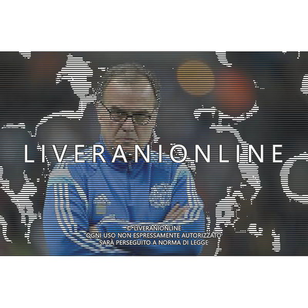 Marcelo Bielsa - 22.03.2015 - Lens / Marseille - 30eme journee de Ligue 1 Photo : Andre Ferreira / Icon Sport AG ALDO LIVERANI SAS ONLY ITALY