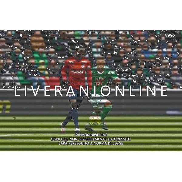 Adama TRAORE - 22.03.2015 - Saint Etienne / Lille - 30eme journee de Ligue 1 Photo : Jean Paul Thomas / Icon Sport AG ALDO LIVERANI SAS ONLY ITALY