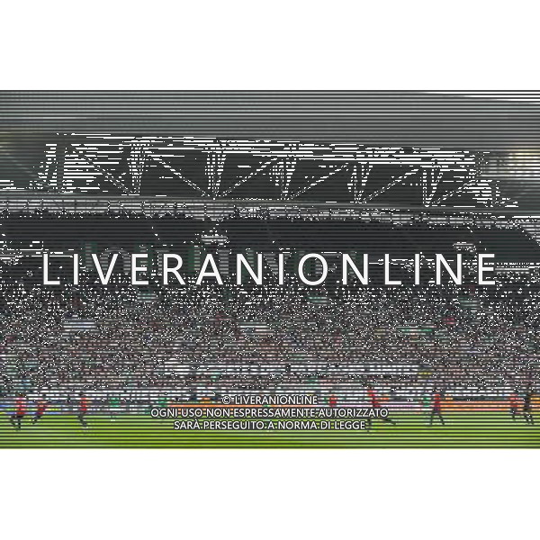 Banderole supporters Saint Etienne - 22.03.2015 - Saint Etienne / Lille - 30eme journee de Ligue 1 Photo : Jean Paul Thomas / Icon Sport AG ALDO LIVERANI SAS ONLY ITALY