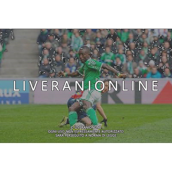 BUT Max Alain GRADEL - 22.03.2015 - Saint Etienne / Lille - 30eme journee de Ligue 1 Photo : Jean Paul Thomas / Icon Sport AG ALDO LIVERANI SAS ONLY ITALY