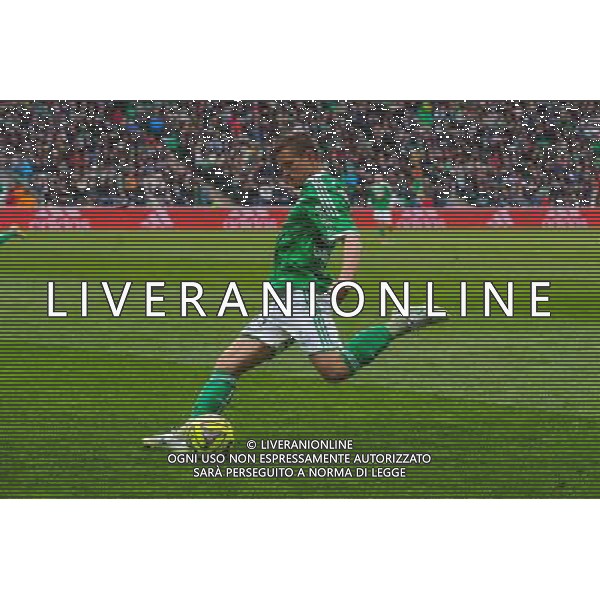Franck TABANOU - 22.03.2015 - Saint Etienne / Lille - 30eme journee de Ligue 1 Photo : Jean Paul Thomas / Icon Sport AG ALDO LIVERANI SAS ONLY ITALY