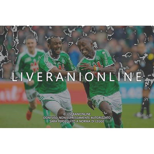Joie Max Alain GRADEL - 22.03.2015 - Saint Etienne / Lille - 30eme journee de Ligue 1 Photo : Jean Paul Thomas / Icon Sport AG ALDO LIVERANI SAS ONLY ITALY