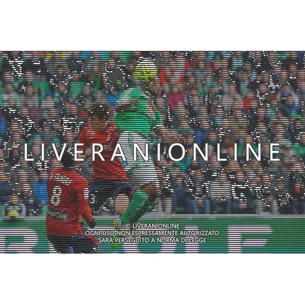 Kevin THEOPHILE CATHERINE - 22.03.2015 - Saint Etienne / Lille - 30eme journee de Ligue 1 Photo : Jean Paul Thomas / Icon Sport AG ALDO LIVERANI SAS ONLY ITALY