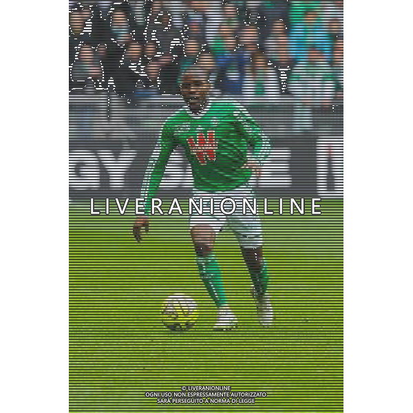 Landry N GUEMO - 22.03.2015 - Saint Etienne / Lille - 30eme journee de Ligue 1 Photo : Jean Paul Thomas / Icon Sport AG ALDO LIVERANI SAS ONLY ITALY