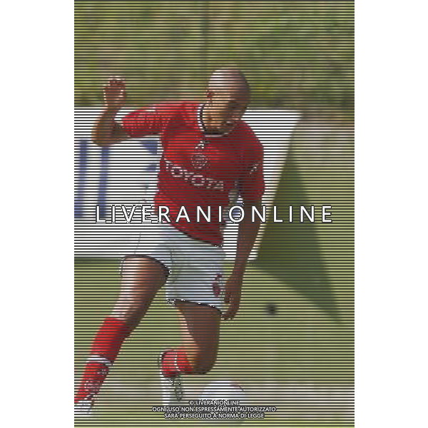 FOLGARIA 06 LUGLIO 2003 PRIMA AMICHEVOLE PERUGIA VIRTUS BASSANO NELLA FOTO: JAY BOTHROYD FOTO 1905/ROBERTO SETTONCE/ALDO LIVERANI