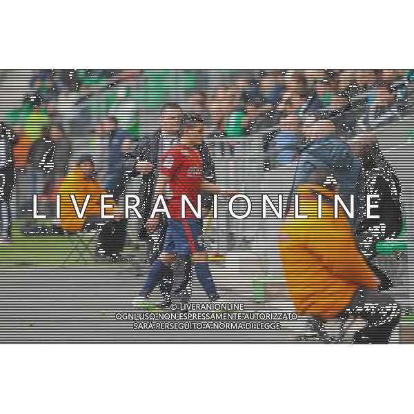 Rony LOPES expulse - 22.03.2015 - Saint Etienne / Lille - 30eme journee de Ligue 1 Photo : Jean Paul Thomas / Icon Sport AG ALDO LIVERANI SAS ONLY ITALY