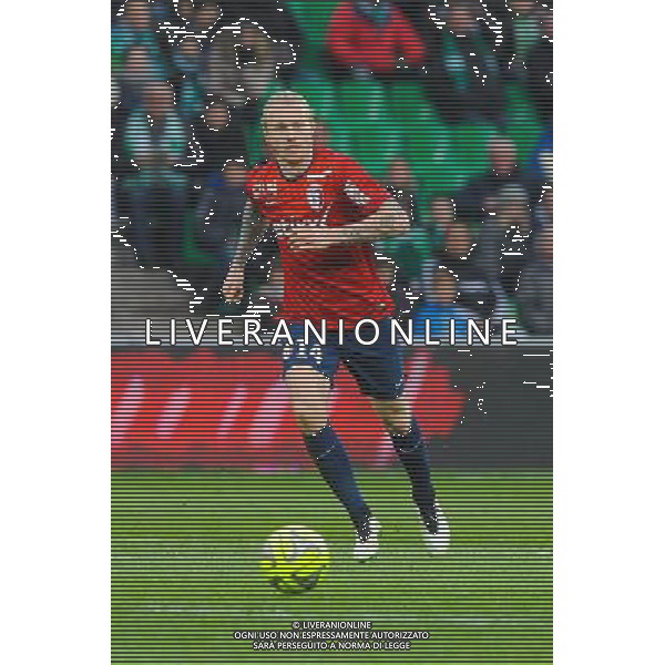 Simon KJAER - 22.03.2015 - Saint Etienne / Lille - 30eme journee de Ligue 1 Photo : Jean Paul Thomas / Icon Sport AG ALDO LIVERANI SAS ONLY ITALY