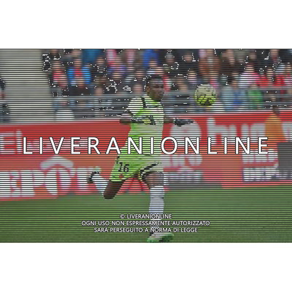 Kossi AGASSA - 22.03.2015 - Reims / Monaco - 30eme journee de Ligue 1 - Photo : Dave Winter / Icon Sport AG ALDO LIVERANI SAS ONLY ITALY