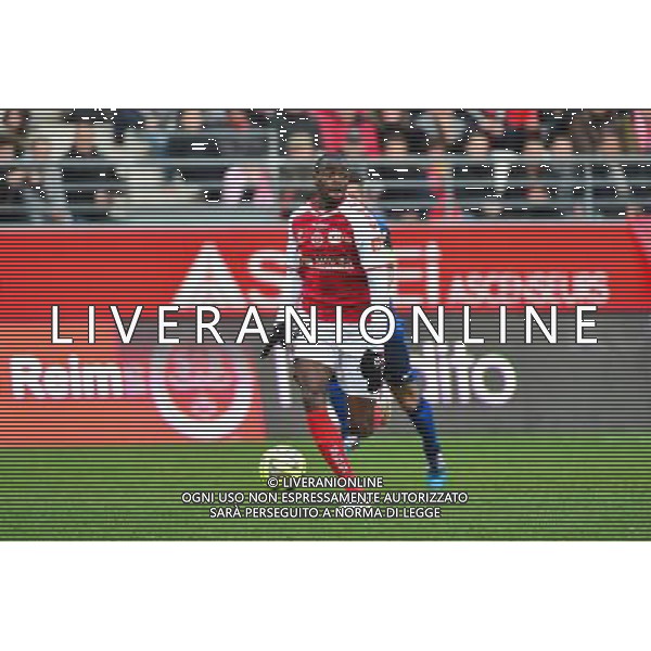 Prince ONIANGUE - 22.03.2015 - Reims / Monaco - 30eme journee de Ligue 1 - Photo : Dave Winter / Icon Sport AG ALDO LIVERANI SAS ONLY ITALY