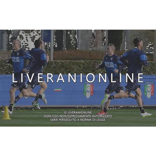 Raduno Nazionale Italiana Firenze - 23.03.2015 Allenamento Nella Foto:Verratti Antonelli /Ph.Vitez-Ag. Aldo Liverani