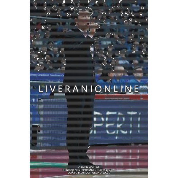 Consultinvest Pesaro vs EA7 Emporio Armani Milano, Campionato Lega Basket serie A1, 22 marzo 2015 nella foto Allenatore Luca Bianchi ©Zamagni/AGENZIA ALDO LIVERANI SAS