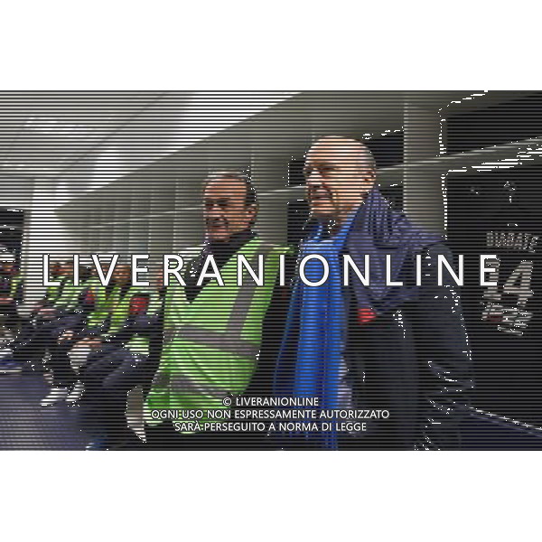 Jean Louis Triaud / Alain Juppe - 23.03.2015 - Visite du Stade de Bordeaux - Photo : Caroline Blumberg / Icon Sport *** Local Caption *** AG ALDO LIVERANI SAS ONLY ITALY *** Local Caption *** AG ALDO LIVERANI SAS ONLY ITALY
