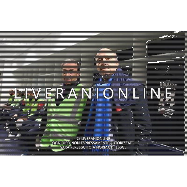 Jean Louis Triaud / Alain Juppe - 23.03.2015 - Visite du Stade de Bordeaux - Photo : Caroline Blumberg / Icon Sport *** Local Caption *** AG ALDO LIVERANI SAS ONLY ITALY *** Local Caption *** AG ALDO LIVERANI SAS ONLY ITALY