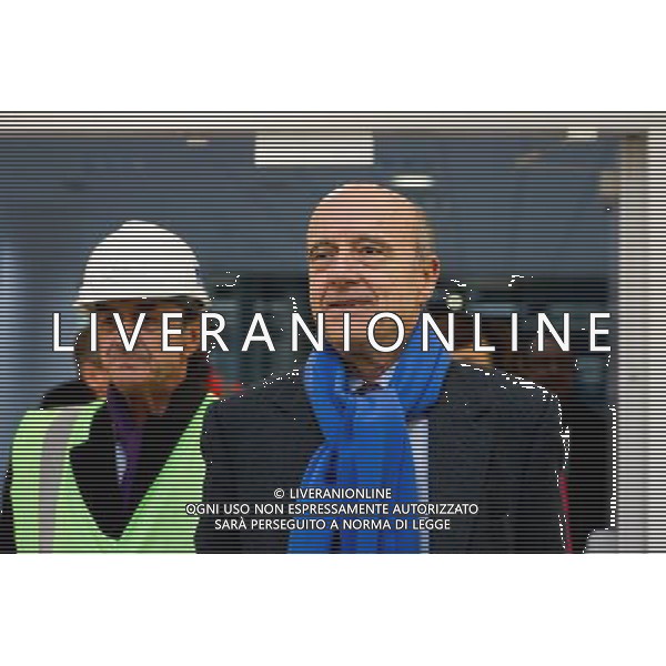 Alain Juppe - 23.03.2015 - Visite du Stade de Bordeaux - Photo : Caroline Blumberg / Icon Sport AG ALDO LIVERANI SAS ONLY ITALY *** Local Caption ***
