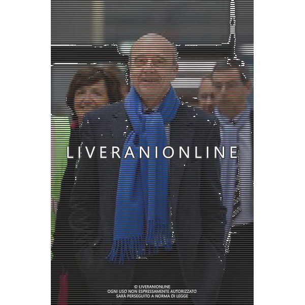 Alain Juppe - 23.03.2015 - Visite du Stade de Bordeaux - Photo : Caroline Blumberg / Icon Sport *** Local Caption *** AG ALDO LIVERANI SAS ONLY ITALY *** Local Caption *** AG ALDO LIVERANI SAS ONLY ITALY