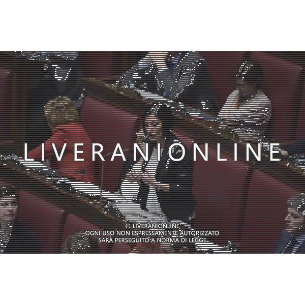Roma - 24/03/2015 - Camera dei Deputati - Seguito della discussione della proposta di legge: Modifiche al codice penale in materia di prescrizione del reato- nella foto: Alessia Morani /Ph. Fabrizio Corradetti - Ag. Aldo Liverani Sas