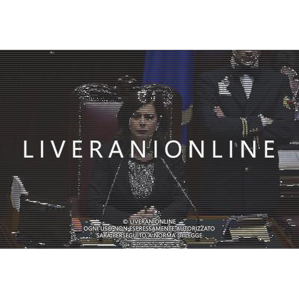 Roma - 24/03/2015 - Camera dei Deputati - Seguito della discussione della proposta di legge: Modifiche al codice penale in materia di prescrizione del reato- nella foto: Laura Boldrini /Ph. Fabrizio Corradetti - Ag. Aldo Liverani Sas