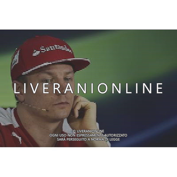 Kimi Raikkonen (FIN) Ferrari in the FIA Press Conference. 26.03.2015. Formula 1 World Championship, Rd 2, Malaysian Grand Prix, Sepang, Malaysia, Thursday. /Agenzia Aldo Liverani sas - ITALY ONLY - EDITORIAL USE ONLY - Gp F1 di Malesia 26 marzo 2015
