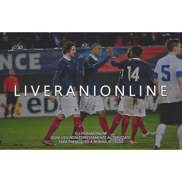 Joie Sebastien HALLER - 25.03.2015 - Football Espoirs - France / Estonie - Match Amical -Valenciennes Photo : Dave Winter / Icon Sport AG ALDO LIVERANI SAS ONLY ITALY