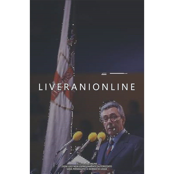 RETROSPETTIVA ARNALDO FORLANI POLITICO DEMOCRAZIA CRISTIANA NELLA FOTO ARNALDO FORLANI POLITICO DEMOCRAZIA CRISTIANA AG ALDO LIVERANI SAS
