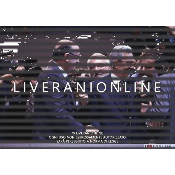 RETROSPETTIVA ARNALDO FORLANI POLITICO DEMOCRAZIA CRISTIANA NELLA FOTO ARNALDO FORLANI POLITICO DEMOCRAZIA CRISTIANA CON CIRIACO DE MITA AG ALDO LIVERANI SAS