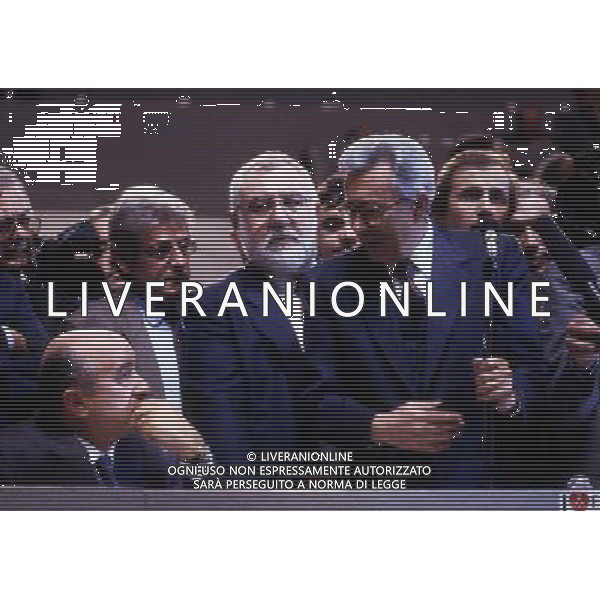 RETROSPETTIVA ARNALDO FORLANI POLITICO DEMOCRAZIA CRISTIANA NELLA FOTO ARNALDO FORLANI POLITICO DEMOCRAZIA CRISTIANA CON CIRIACO DE MITA AG ALDO LIVERANI SAS