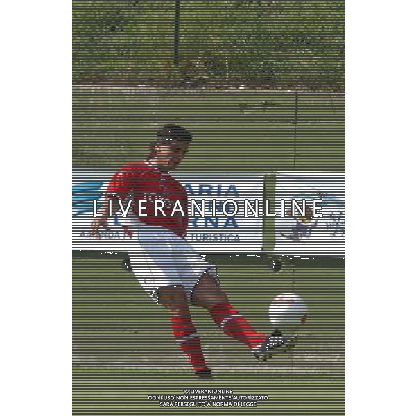 FOLGARIA 06 LUGLIO 2003 PRIMA AMICHEVOLE PERUGIA VIRTUS BASSANO NELLA FOTO: KONSTANTINOS LOMPOUTIS FOTO 1905/ROBERTO SETTONCE/ALDO LIVERANI